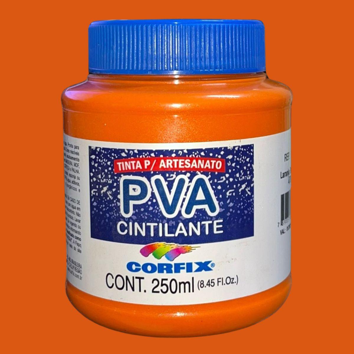 Tinta PVA Cintilante Corfix 250ml - Palácio da Arte