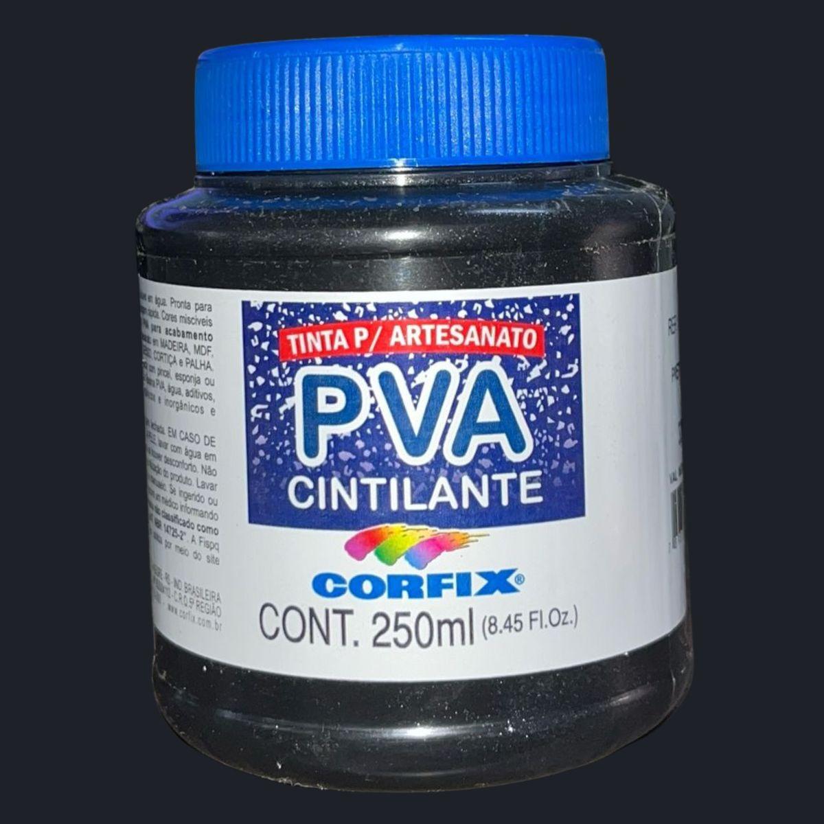 Tinta PVA Cintilante Corfix 250ml - Palácio da Arte