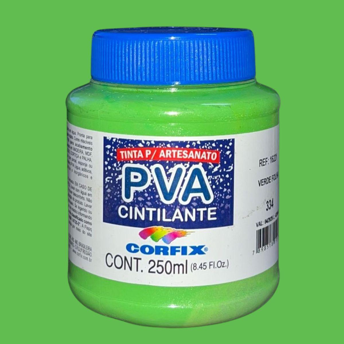 Tinta PVA Cintilante Corfix 250ml - Palácio da Arte
