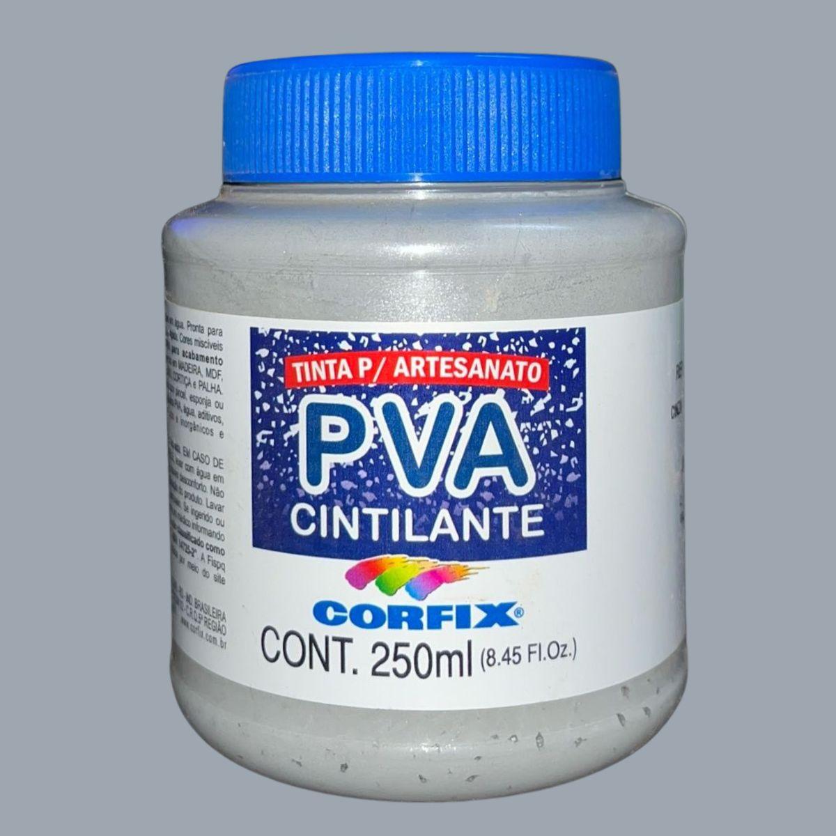 Tinta PVA Cintilante Corfix 250ml - Palácio da Arte