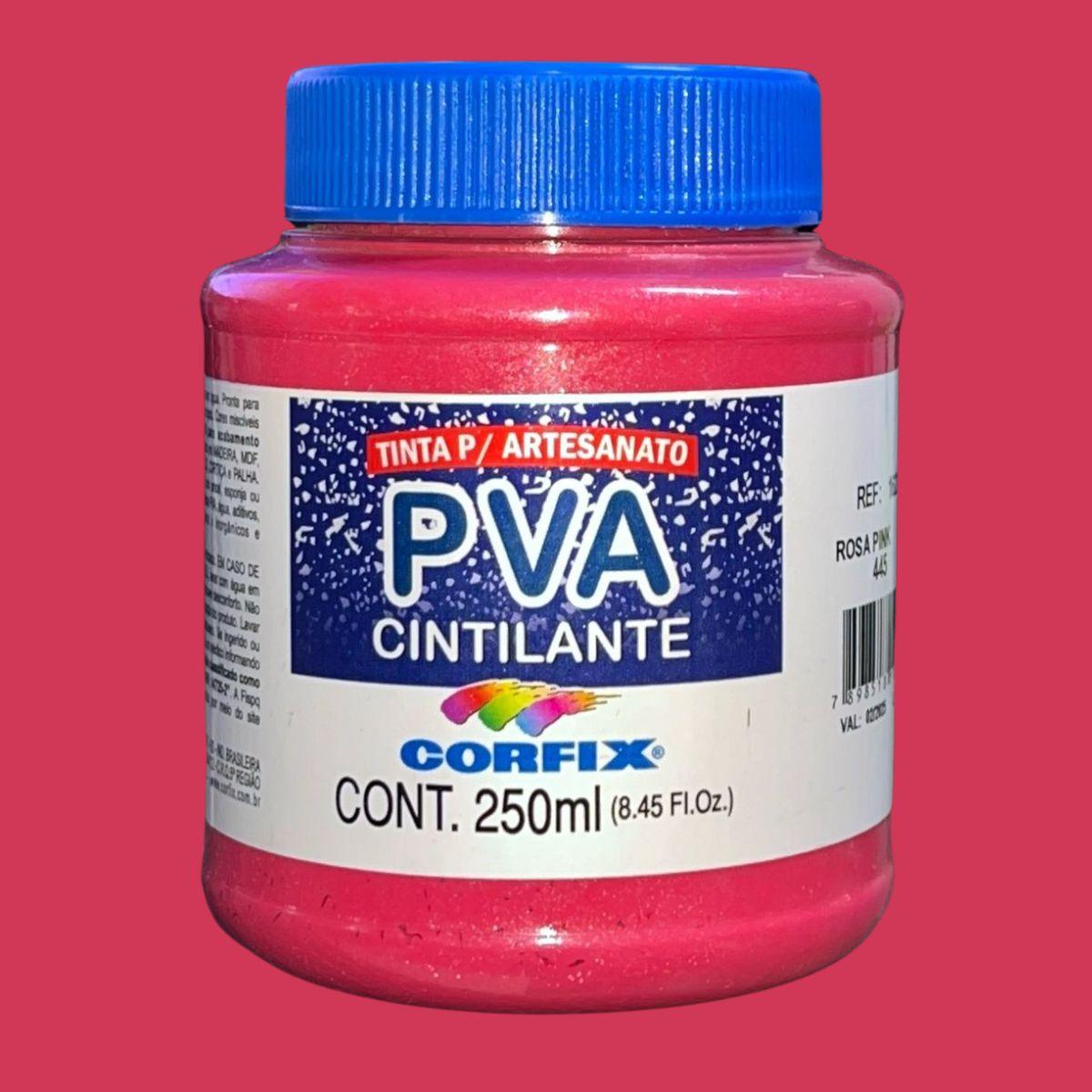 Tinta PVA Cintilante Corfix 250ml - Palácio da Arte