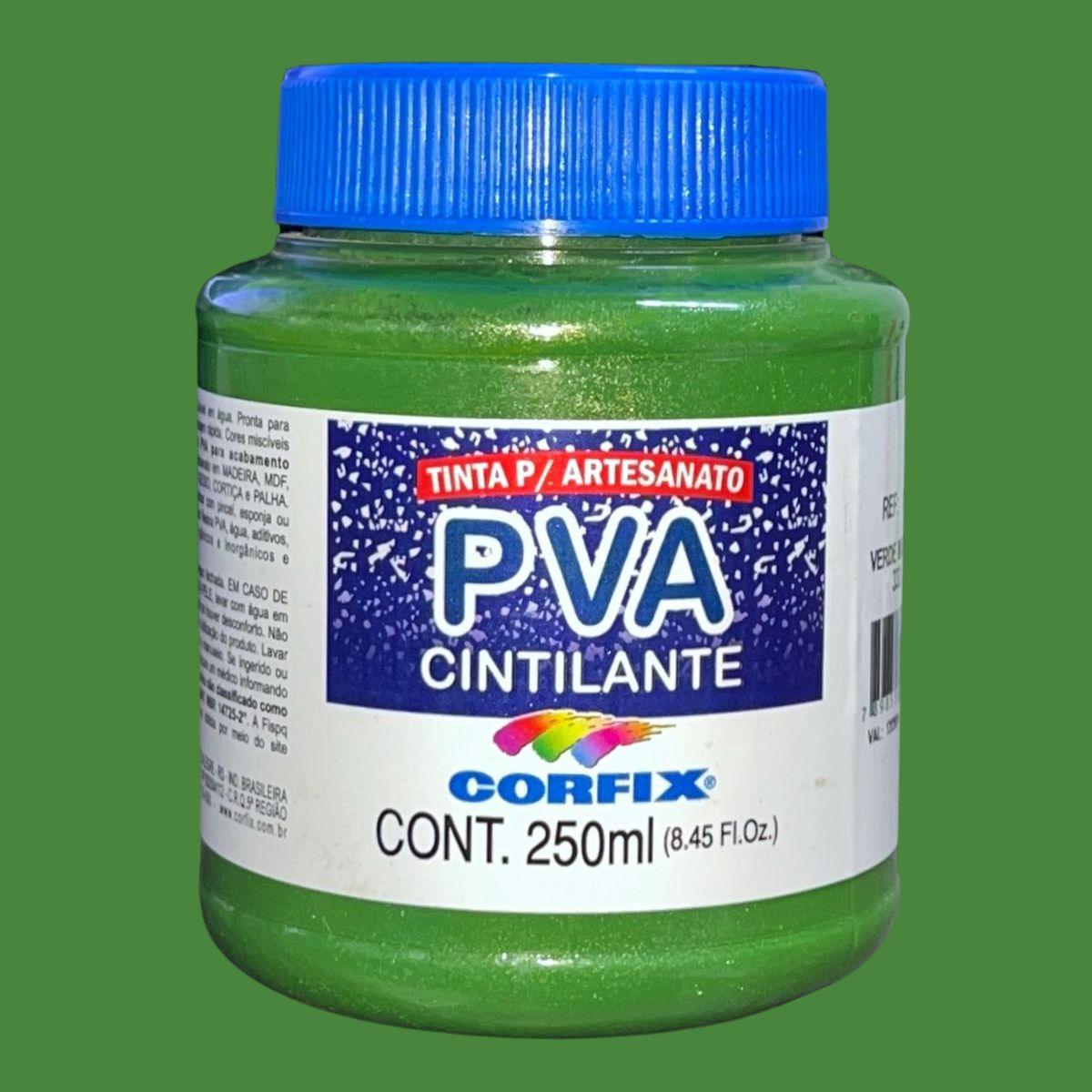 Tinta PVA Cintilante Corfix 250ml - Palácio da Arte
