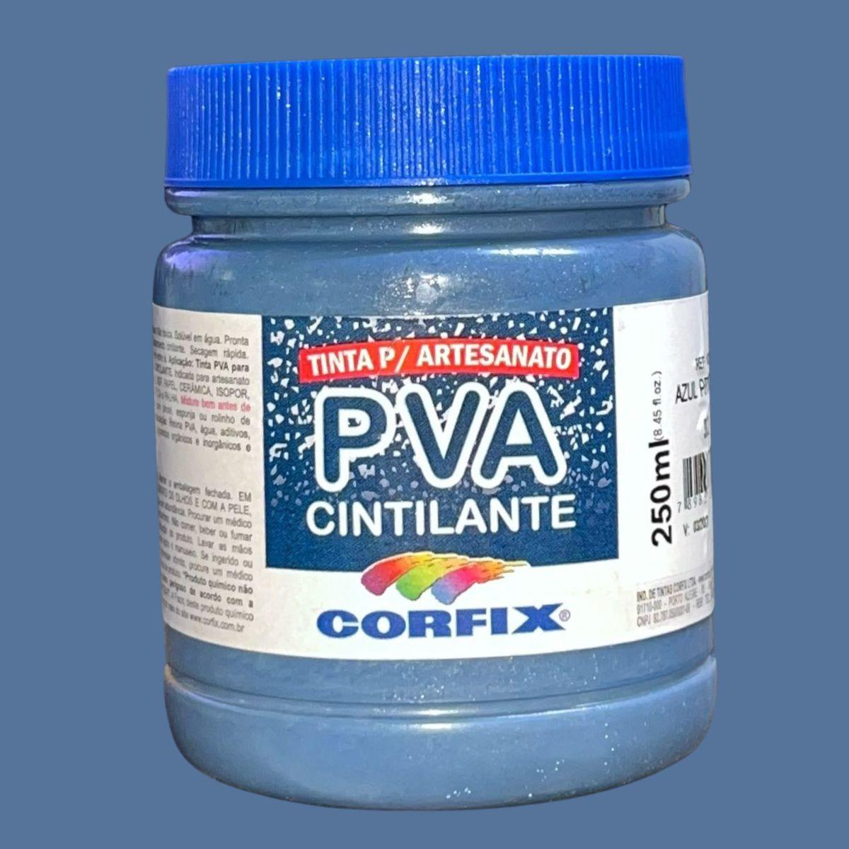 Tinta PVA Cintilante Corfix 250ml - Palácio da Arte