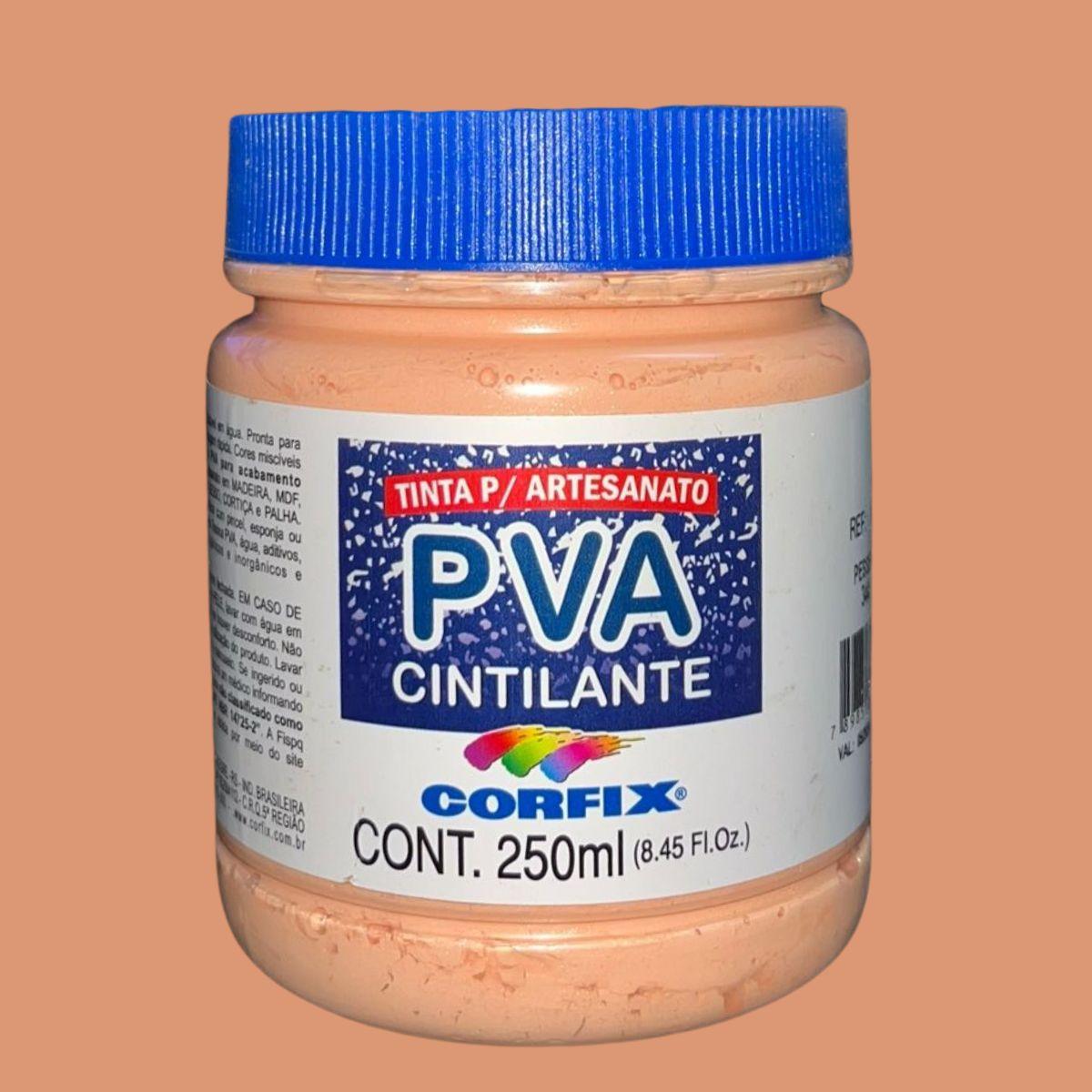 Tinta PVA Cintilante Corfix 250ml - Palácio da Arte