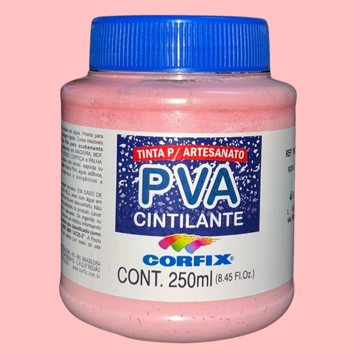 Tinta PVA Cintilante Corfix 250ml - Palácio da Arte