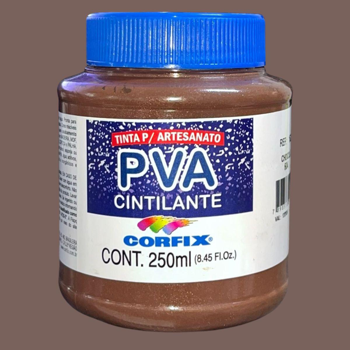 Tinta PVA Cintilante Corfix 250ml - Palácio da Arte