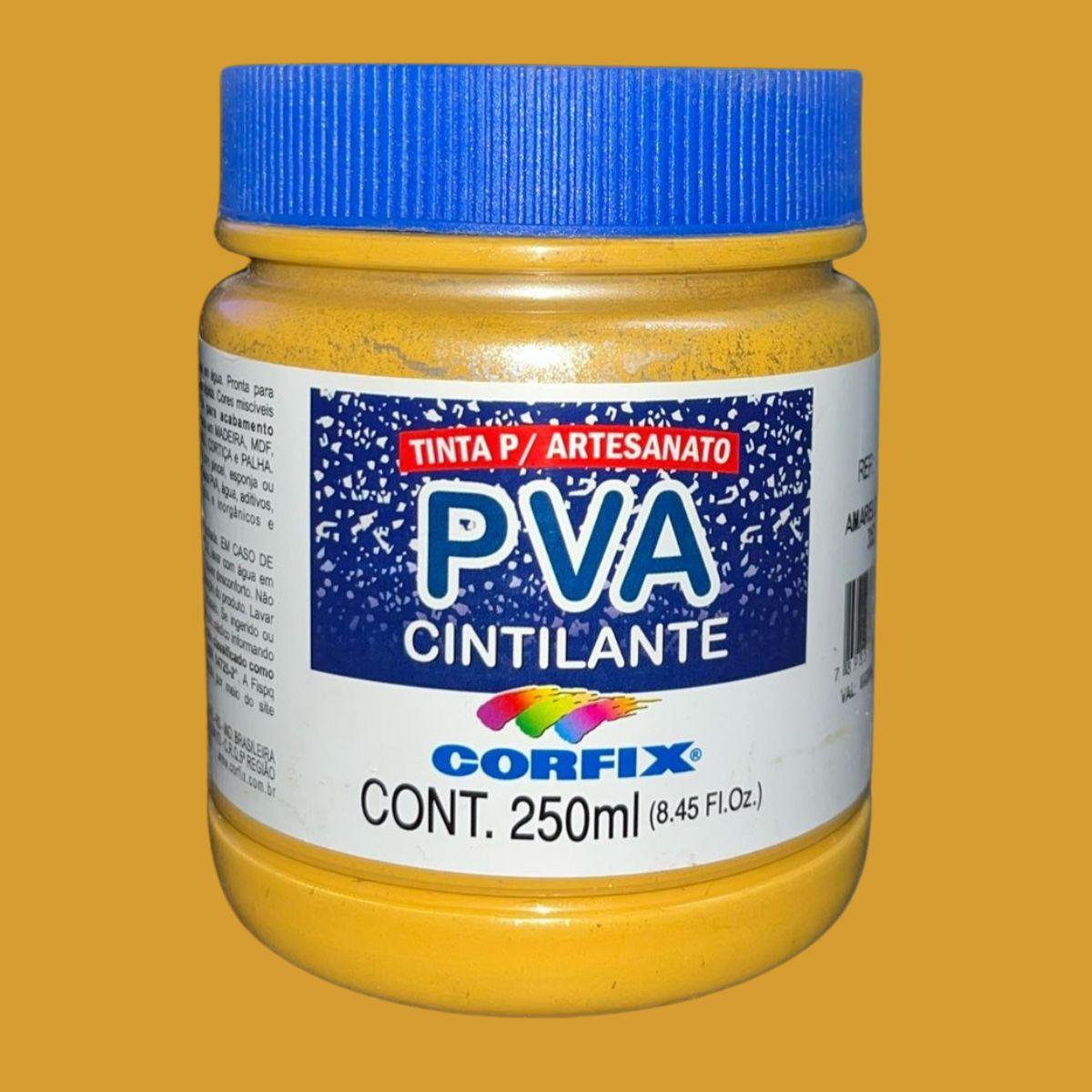 Tinta PVA Cintilante Corfix 250ml - Palácio da Arte
