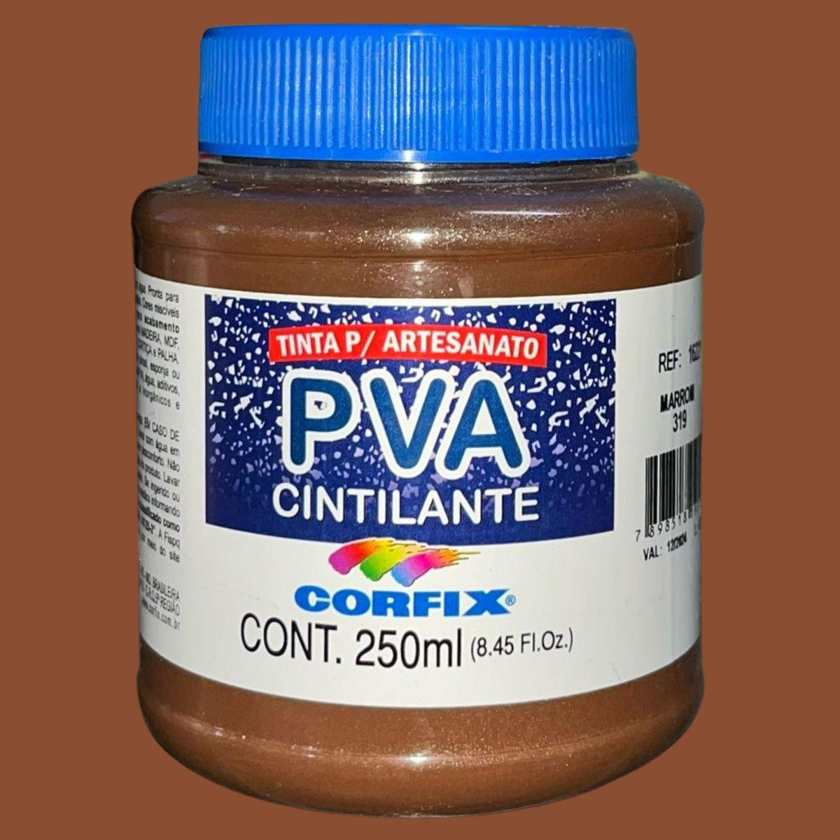 Tinta PVA Cintilante Corfix 250ml - Palácio da Arte