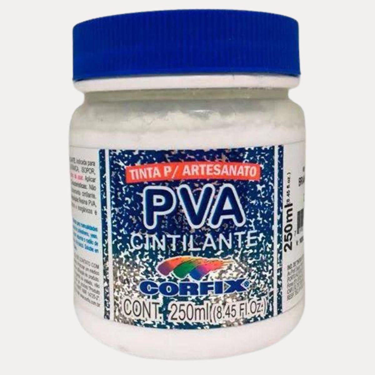 Tinta PVA Cintilante Corfix 250ml - Palácio da Arte