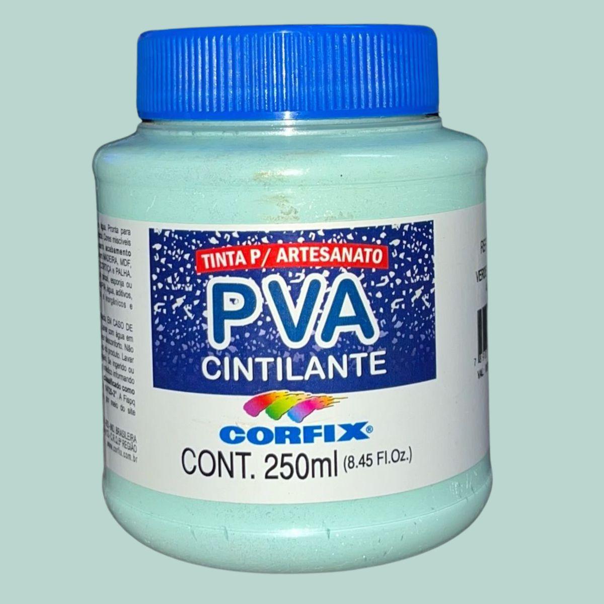 Tinta PVA Cintilante Corfix 250ml - Palácio da Arte