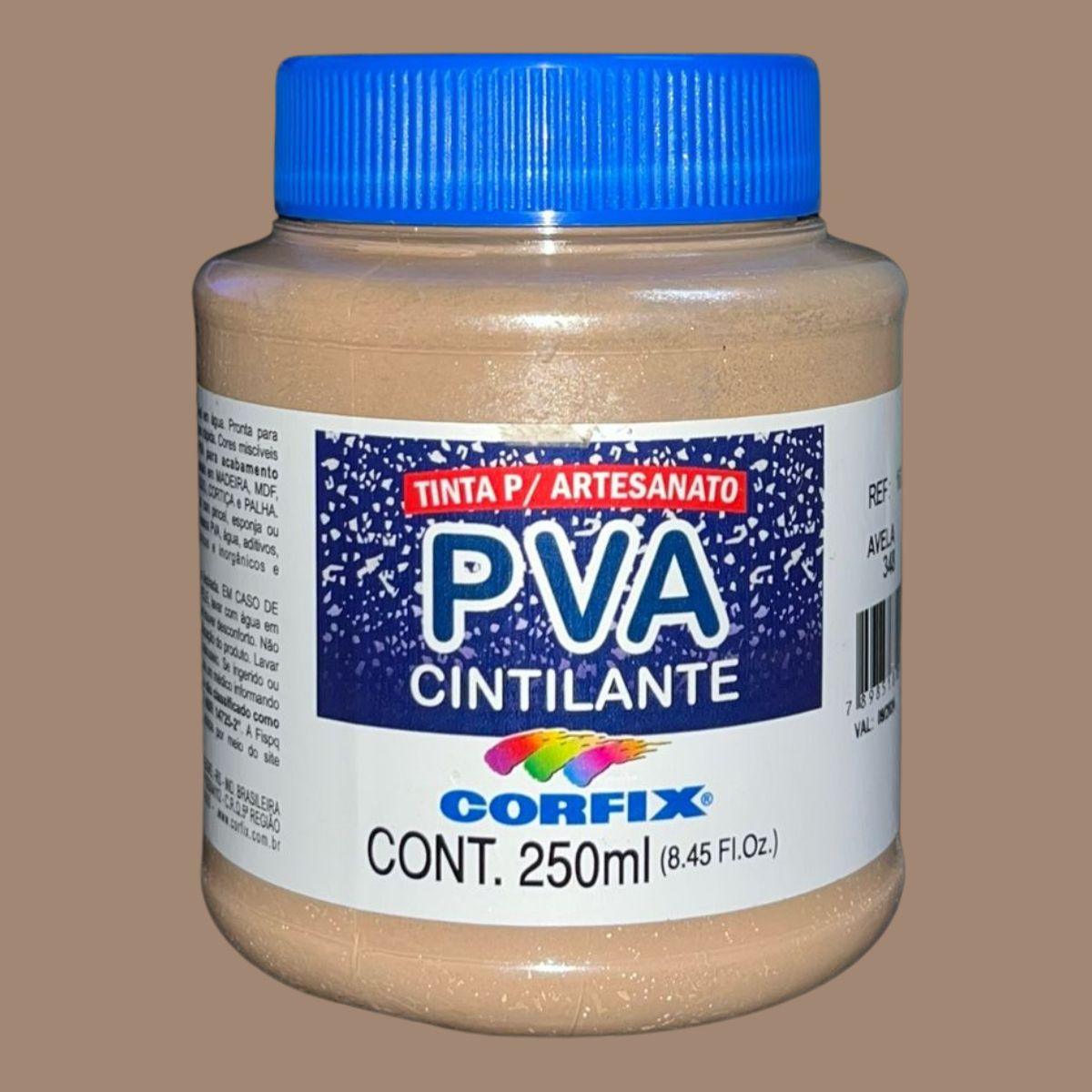 Tinta PVA Cintilante Corfix 250ml - Palácio da Arte