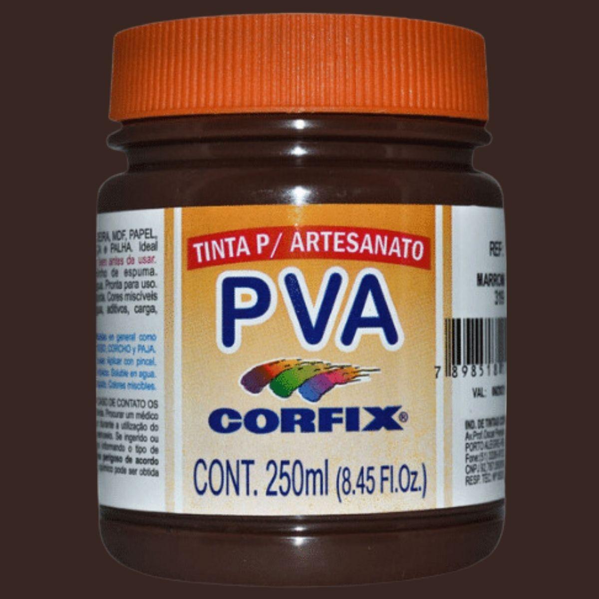 Tinta PVA Fosca Corfix 250ml - Palácio da Arte