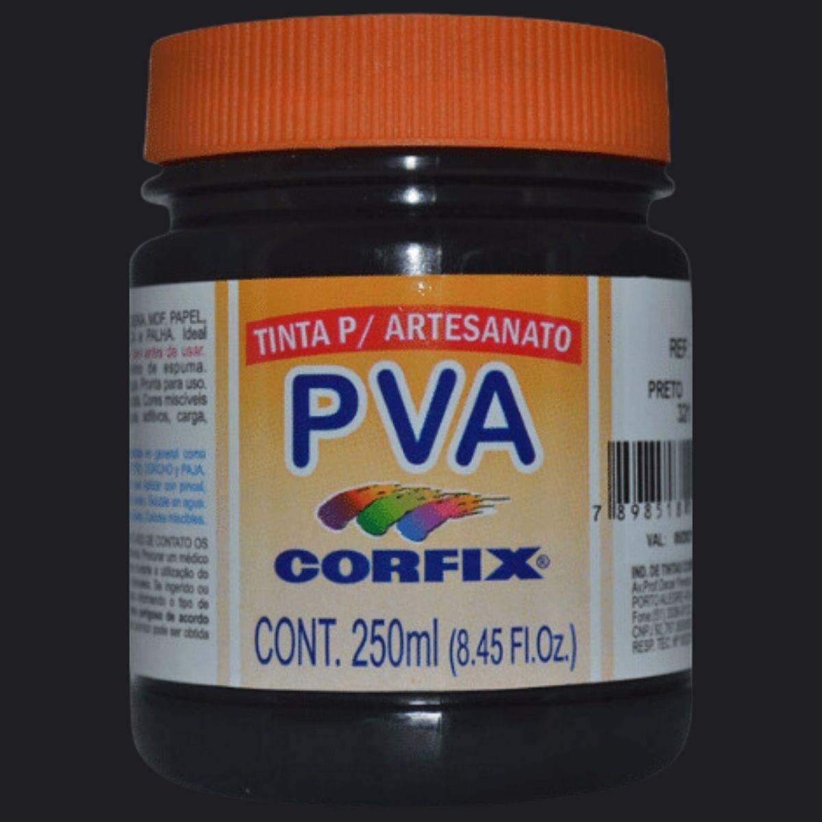 Tinta PVA Fosca Corfix 250ml - Palácio da Arte
