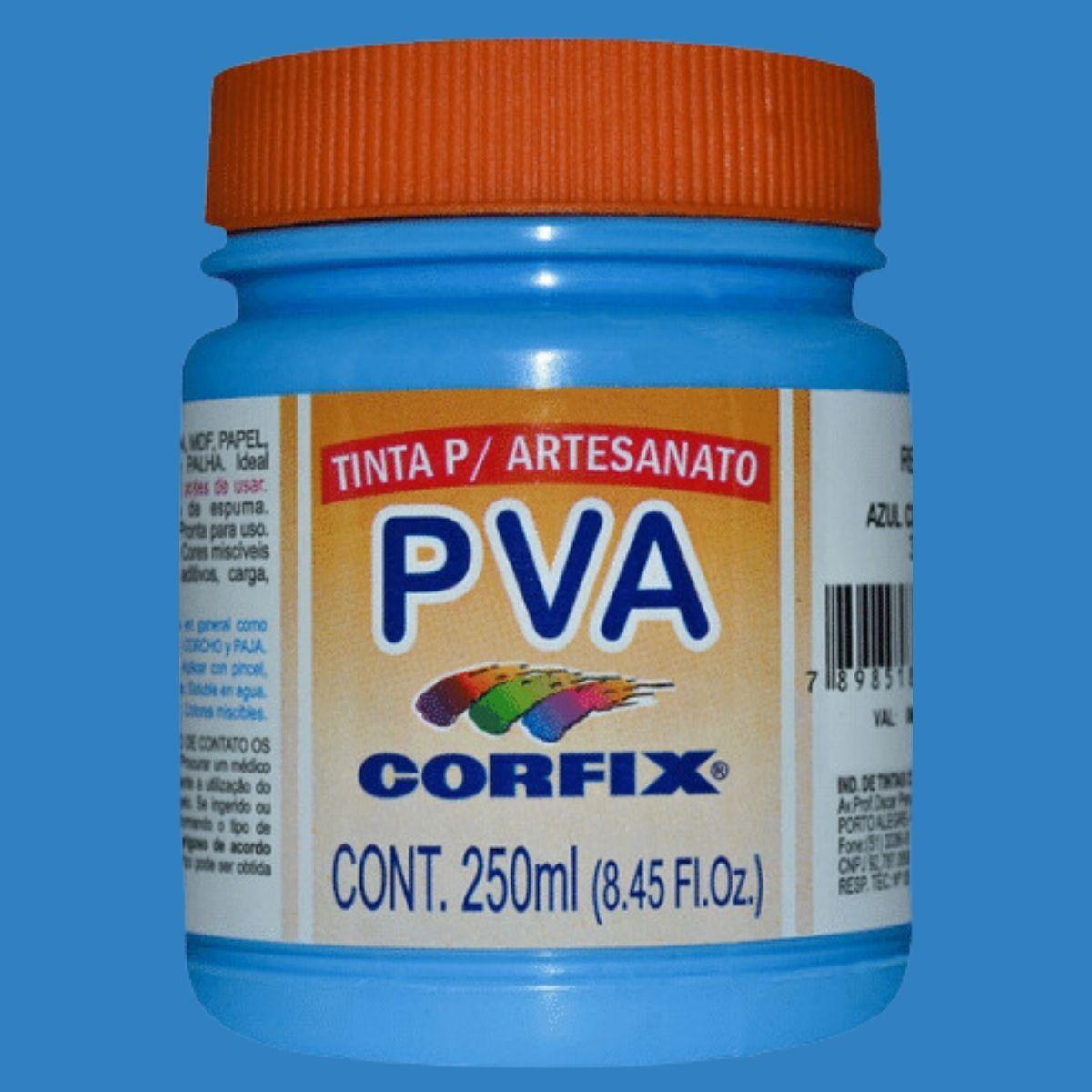 Tinta PVA Fosca Corfix 250ml - Palácio da Arte