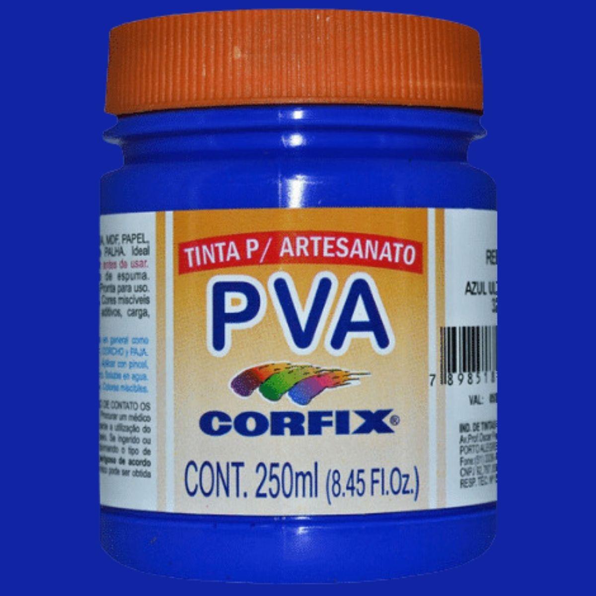Tinta PVA Fosca Corfix 250ml - Palácio da Arte