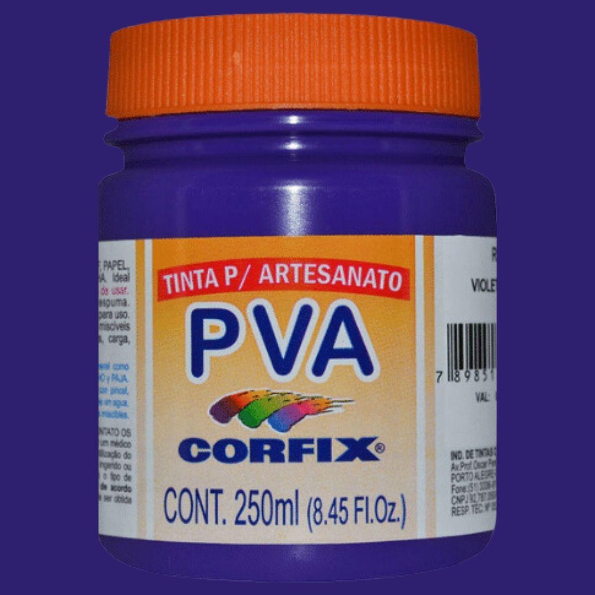 Tinta PVA Fosca Corfix 250ml - Palácio da Arte
