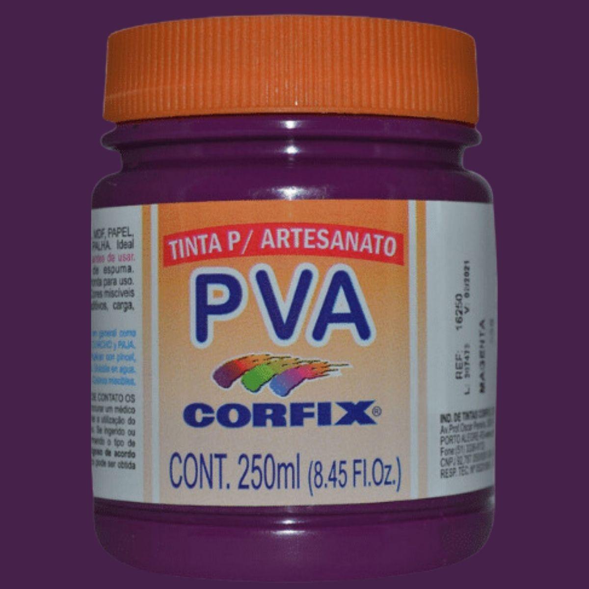 Tinta PVA Fosca Corfix 250ml - Palácio da Arte