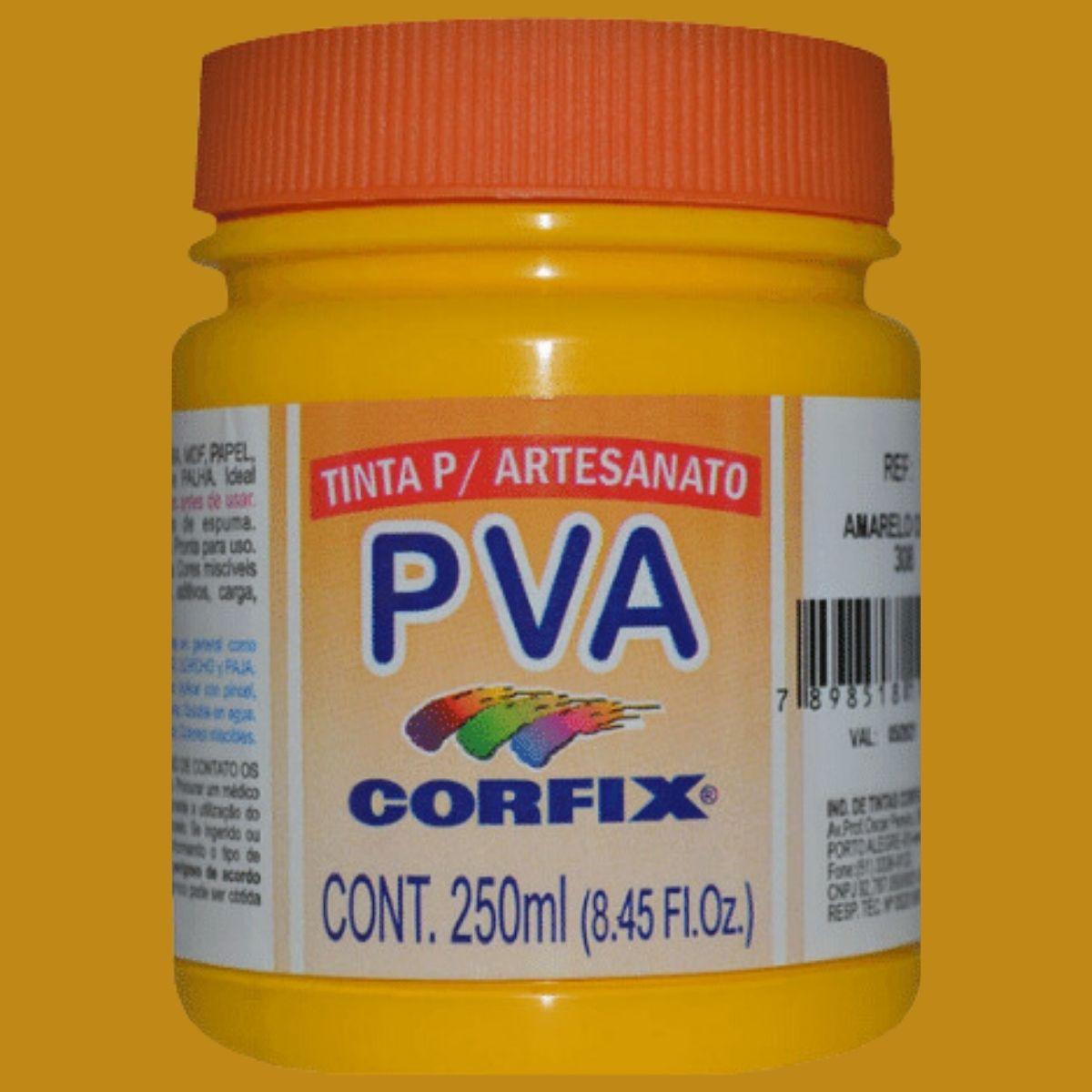 Tinta PVA Fosca Corfix 250ml - Palácio da Arte