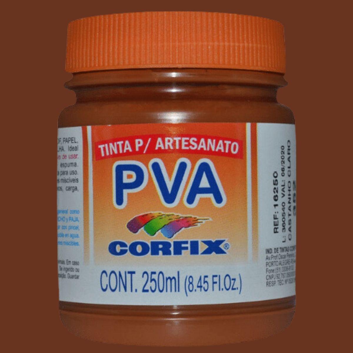 Tinta PVA Fosca Corfix 250ml - Palácio da Arte