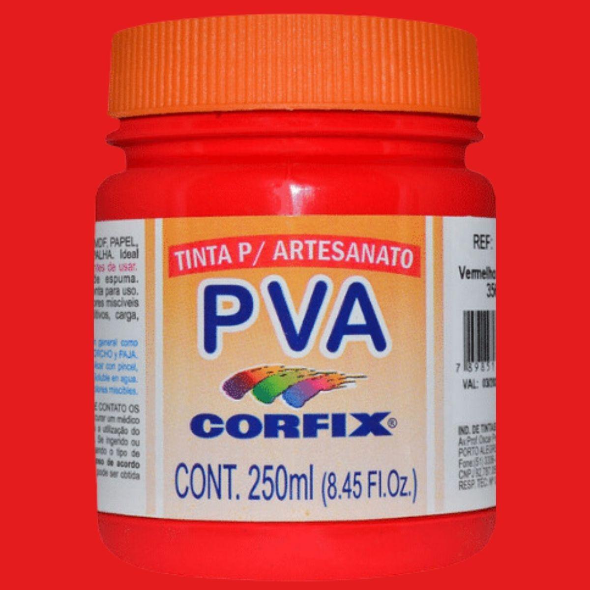 Tinta PVA Fosca Corfix 250ml - Palácio da Arte