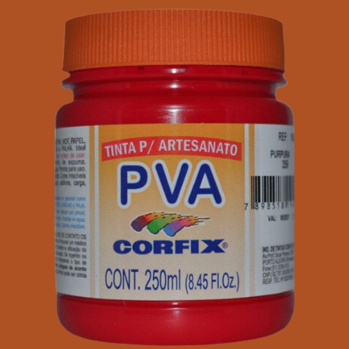 Tinta PVA Fosca Corfix 250ml - Palácio da Arte
