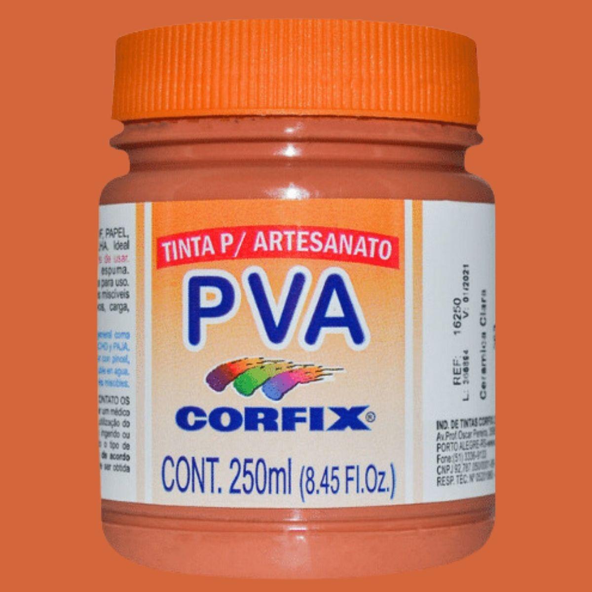 Tinta PVA Fosca Corfix 250ml - Palácio da Arte