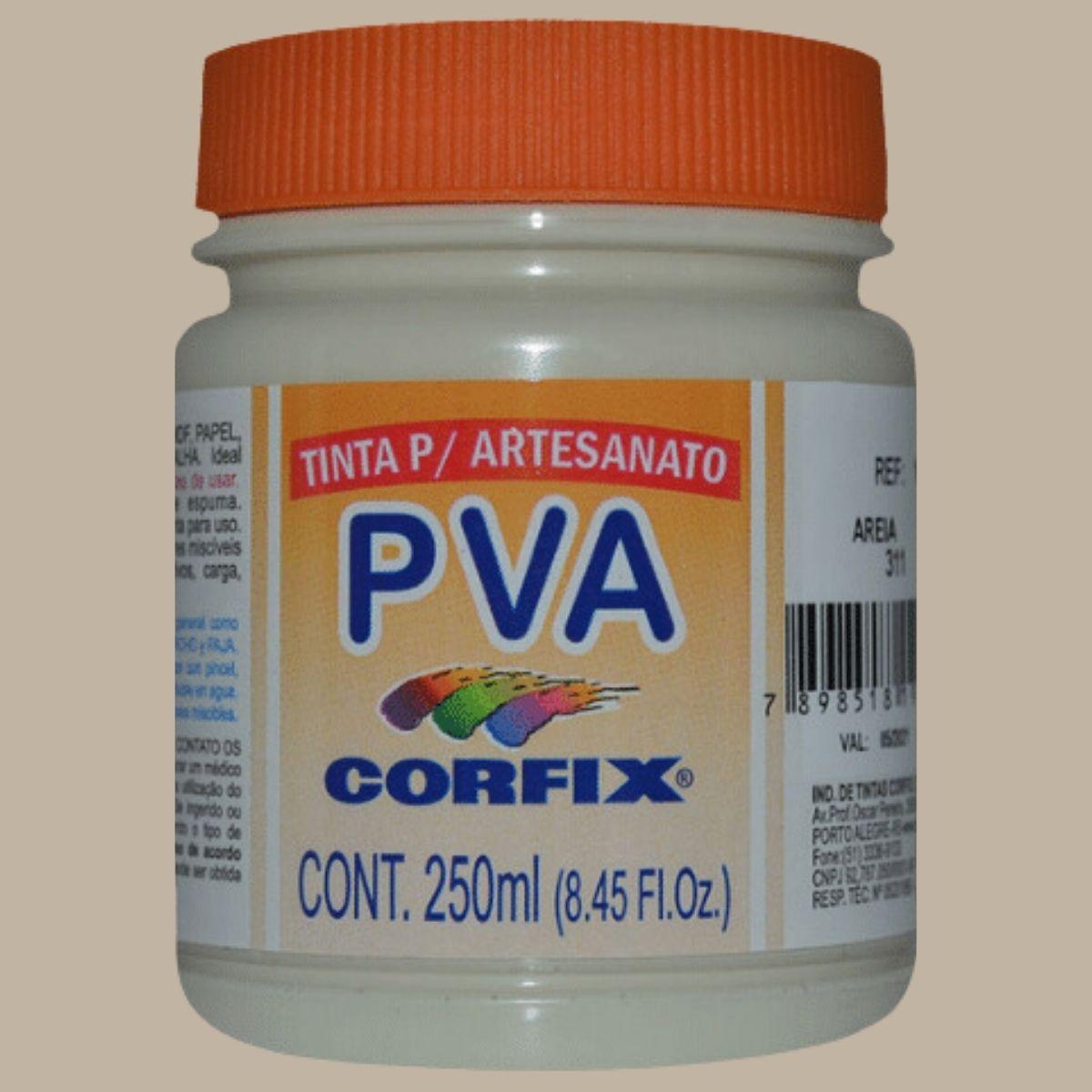Tinta PVA Fosca Corfix 250ml - Palácio da Arte