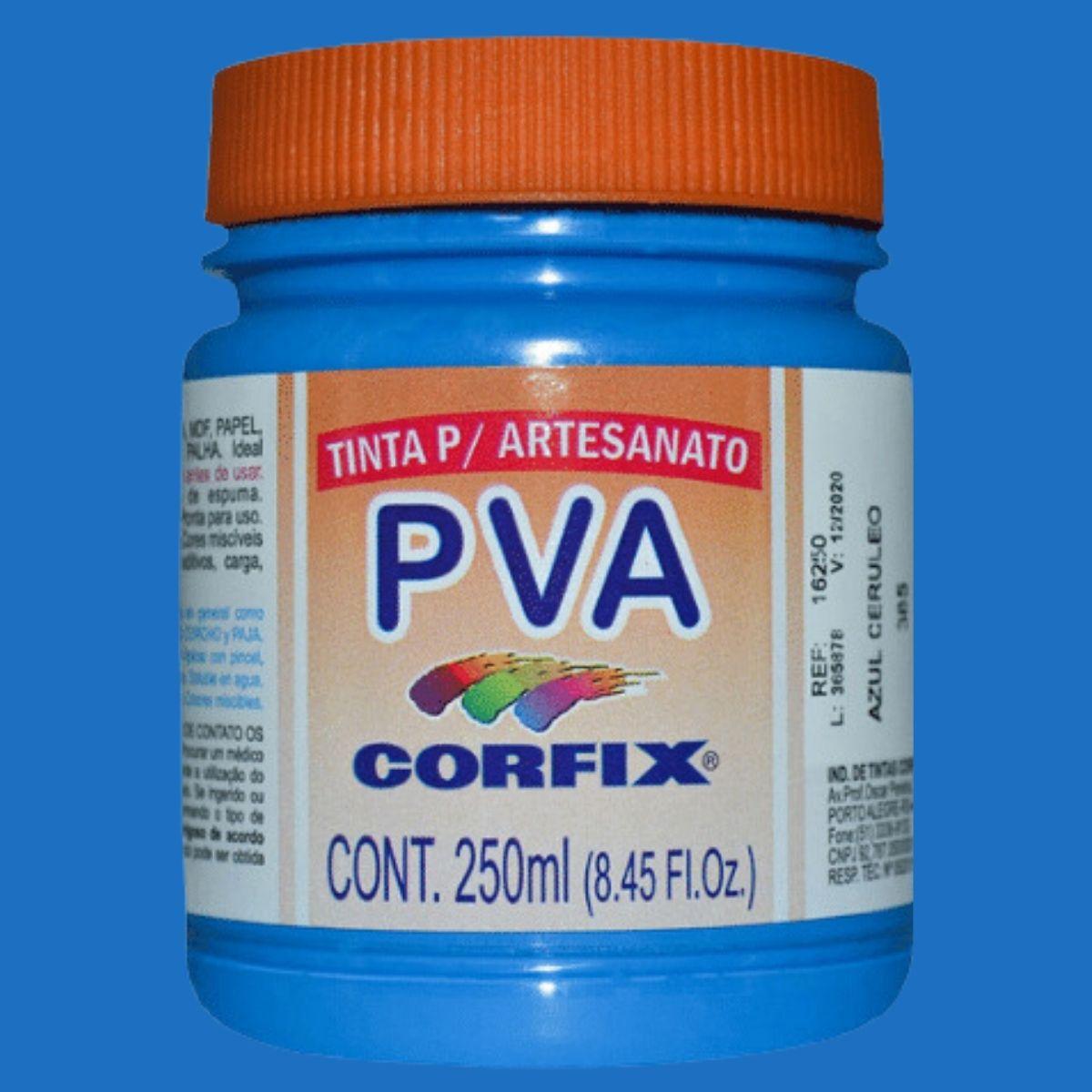 Tinta PVA Fosca Corfix 250ml - Palácio da Arte