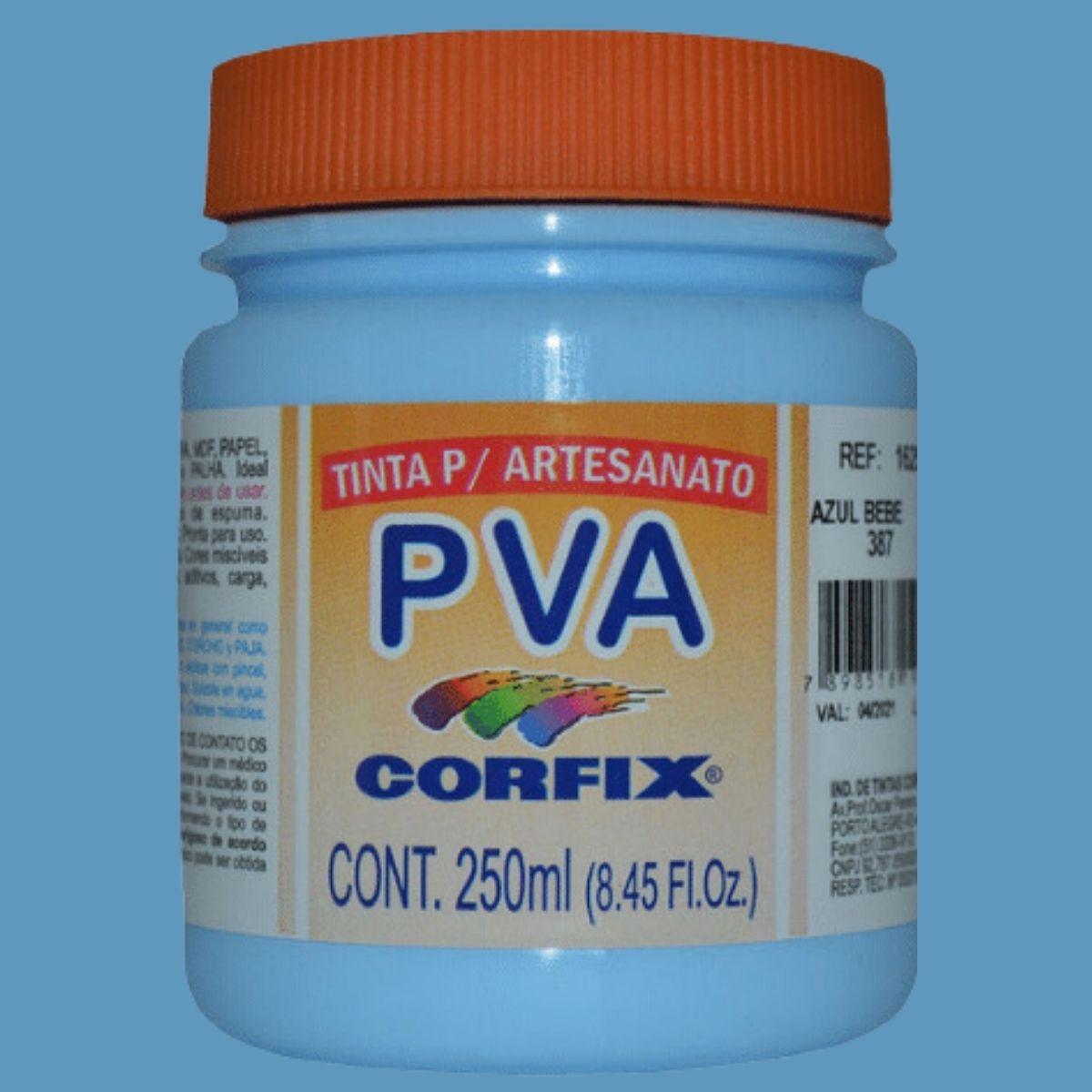 Tinta PVA Fosca Corfix 250ml - Palácio da Arte