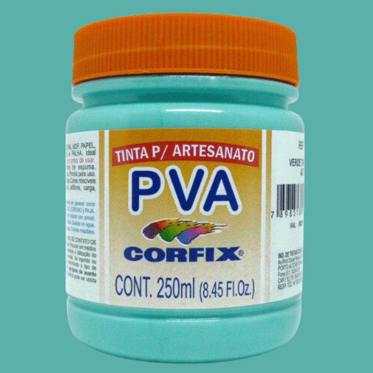 Tinta PVA Fosca Corfix 250ml - Palácio da Arte