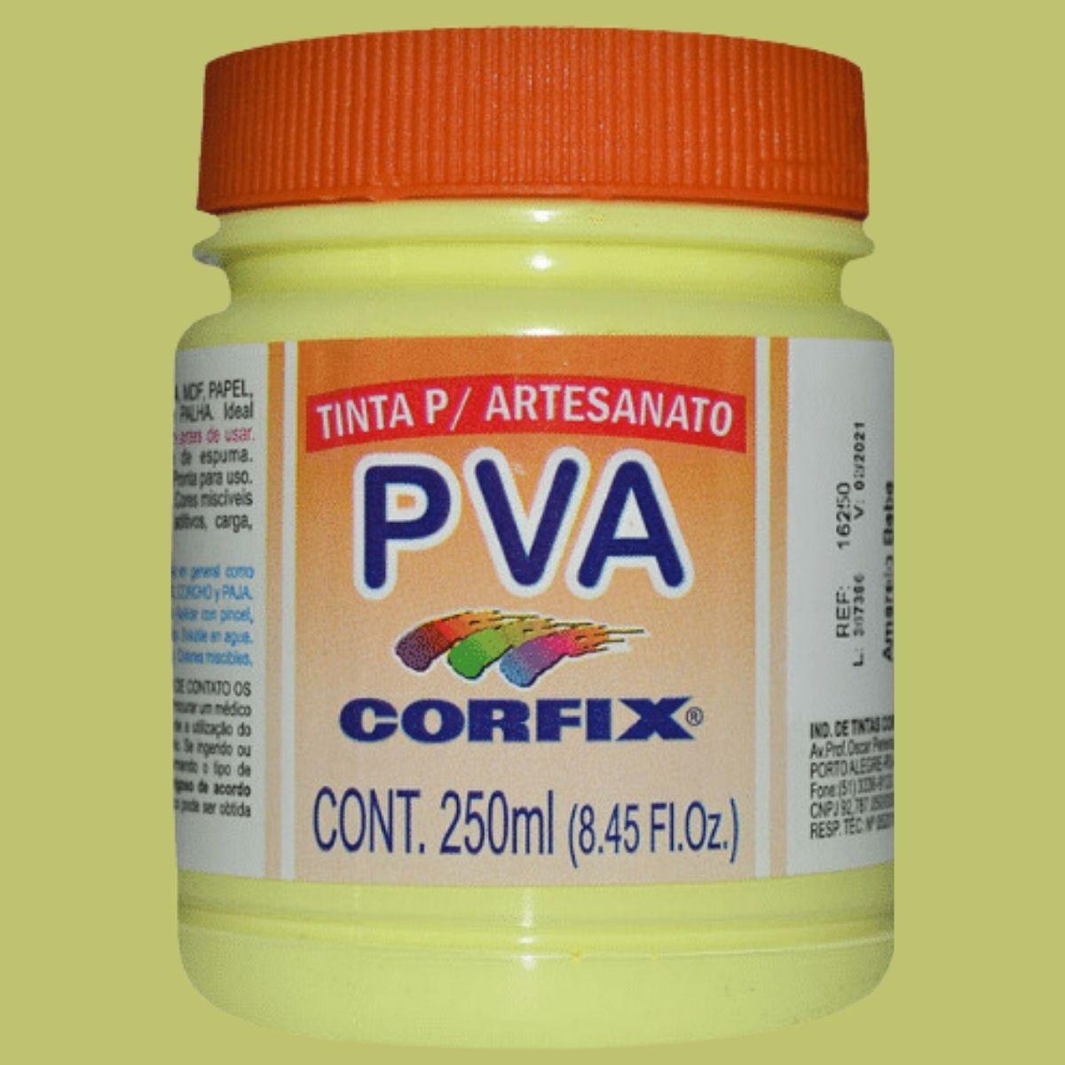 Tinta PVA Fosca Corfix 250ml - Palácio da Arte
