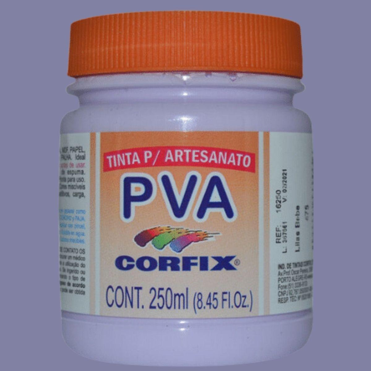 Tinta PVA Fosca Corfix 250ml - Palácio da Arte