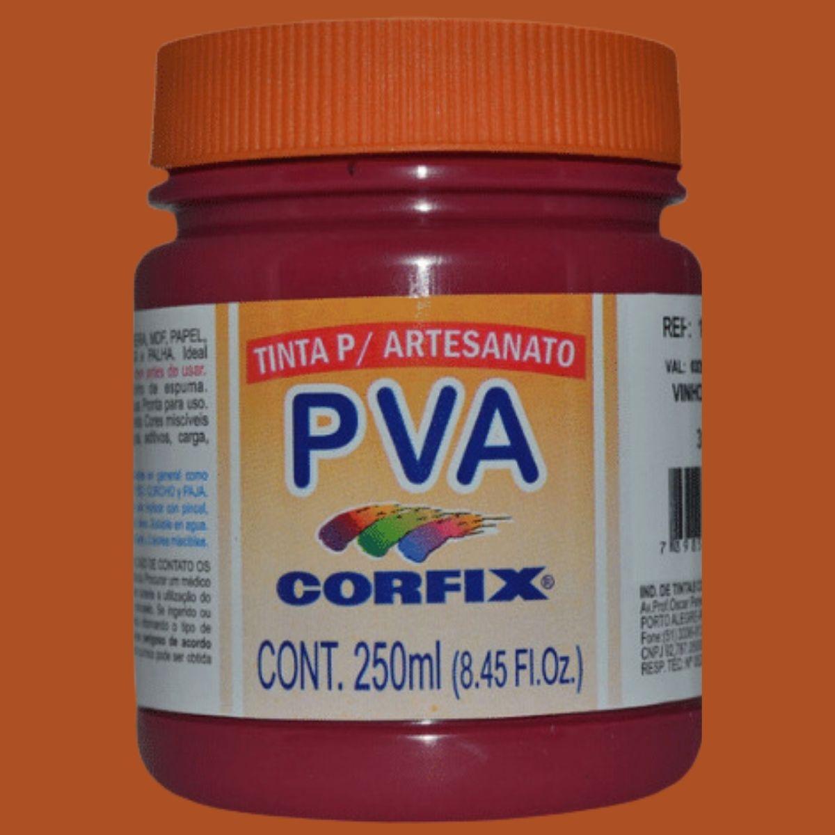 Tinta PVA Fosca Corfix 250ml - Palácio da Arte