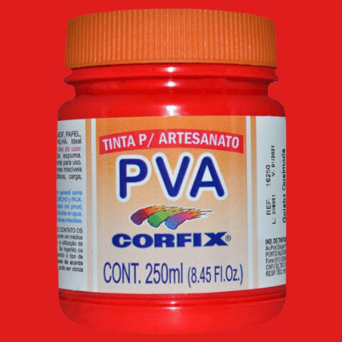 Tinta PVA Fosca Corfix 250ml - Palácio da Arte