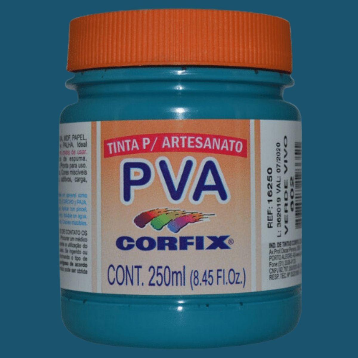 Tinta PVA Fosca Corfix 250ml - Palácio da Arte