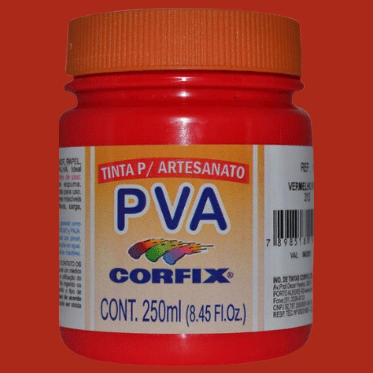 Tinta PVA Fosca Corfix 250ml - Palácio da Arte
