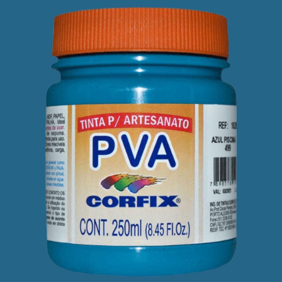Tinta PVA Fosca Corfix 250ml - Palácio da Arte