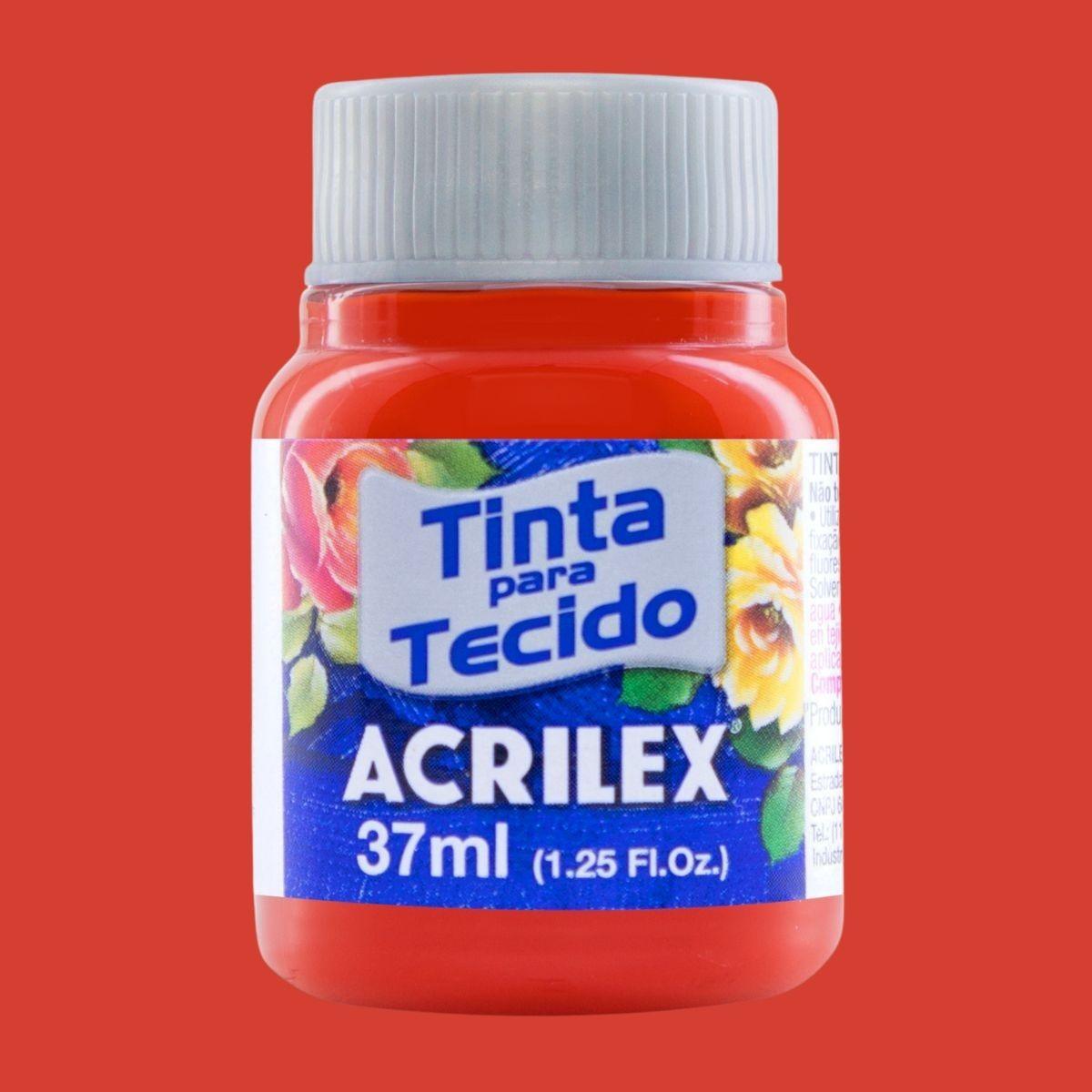 Tinta Tecido Acrilex 37ml Fosca Outlet - Palácio da Arte