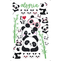 Transfer de Imagem Litoarte 9,8x15 TIS-043 Pandas - Palácio da Arte