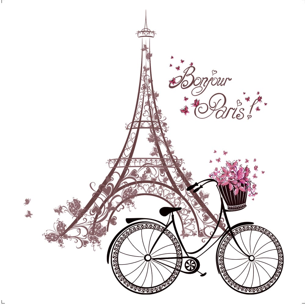 Transfer Têxtil Litoarte 13,5x13,5 TTQ4-002 Paris - Palácio da Arte