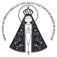 Transfer Têxtil Litoarte 13,5x13,5 TTQ4-009 N. Sra. Aparecida - Palácio da Arte