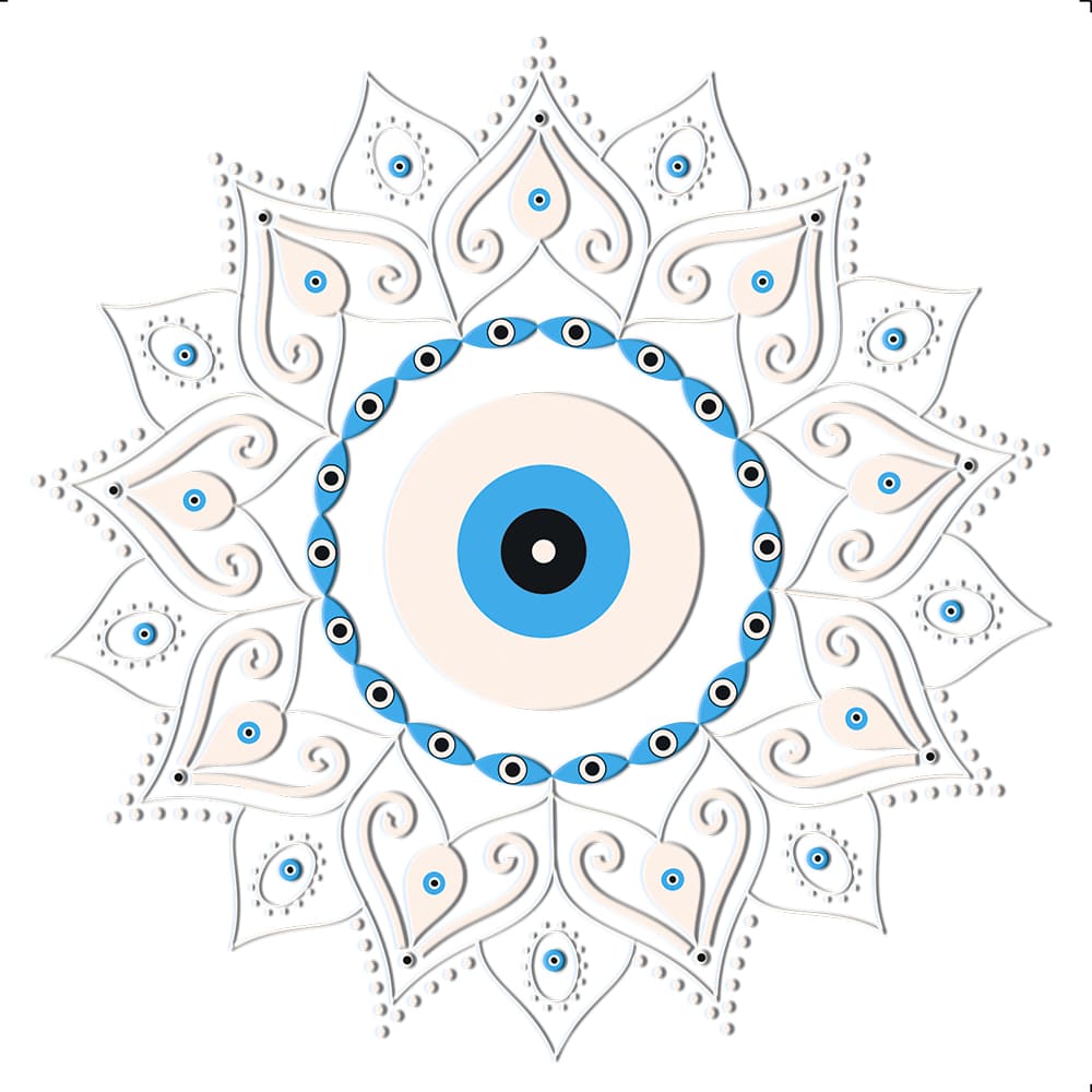 Transfer Têxtil Litoarte 13,5x13,5 TTQ4-017 Mandala - Palácio da Arte