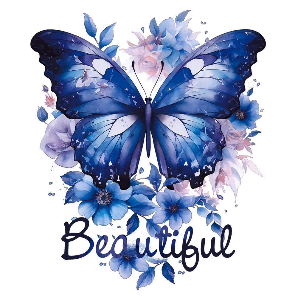 Transfer Têxtil Litoarte 24x20 TTR4-001 Borboleta - Palácio da Arte