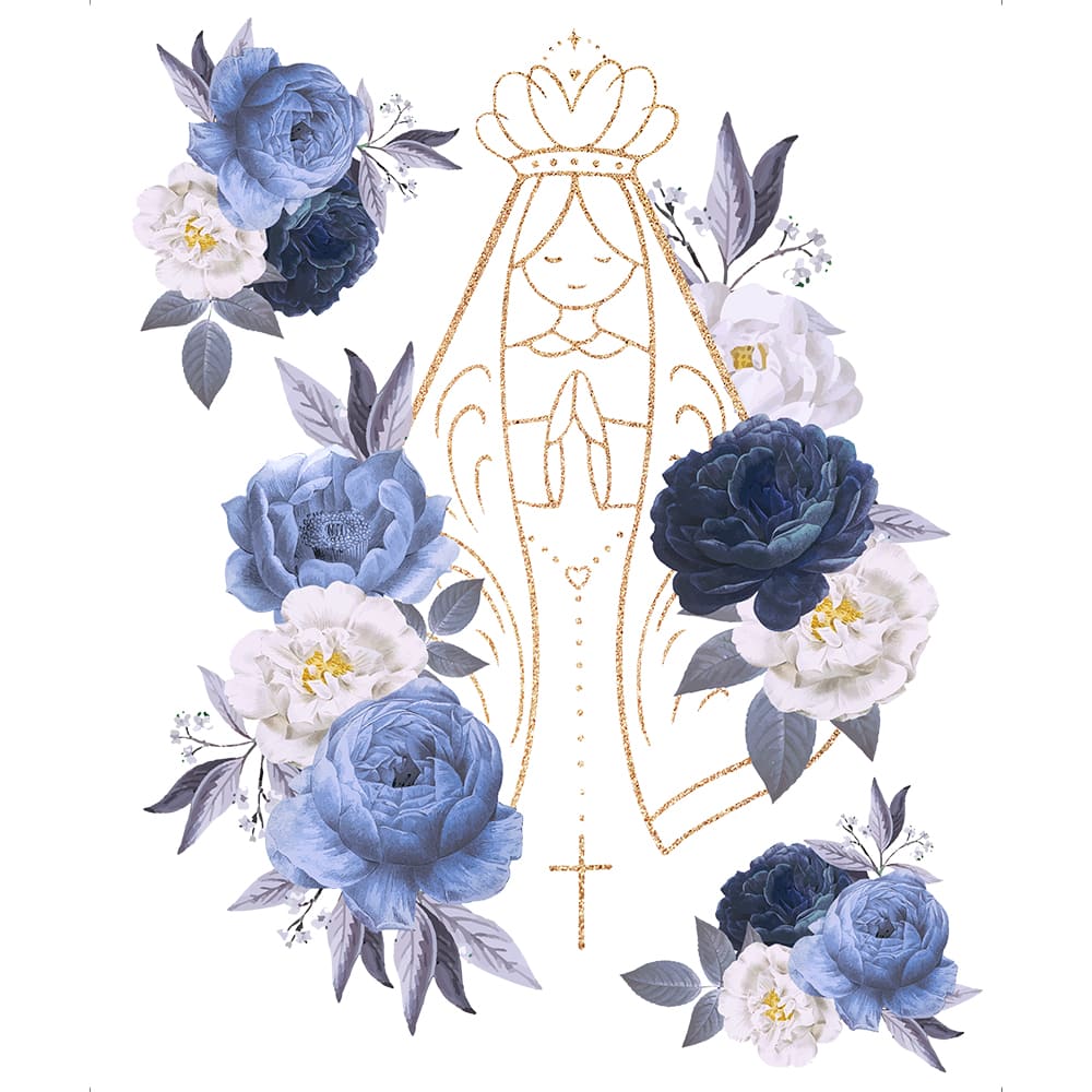 Transfer Têxtil Litoarte 24x20 TTR4-003 Nossa Sra Aparecida - Palácio da Arte