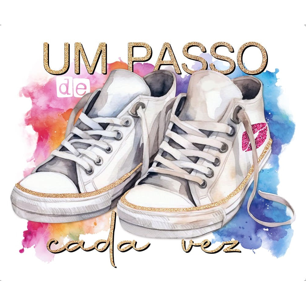 Transfer Têxtil Litoarte 24x20 TTR4-004 Tênis - Palácio da Arte