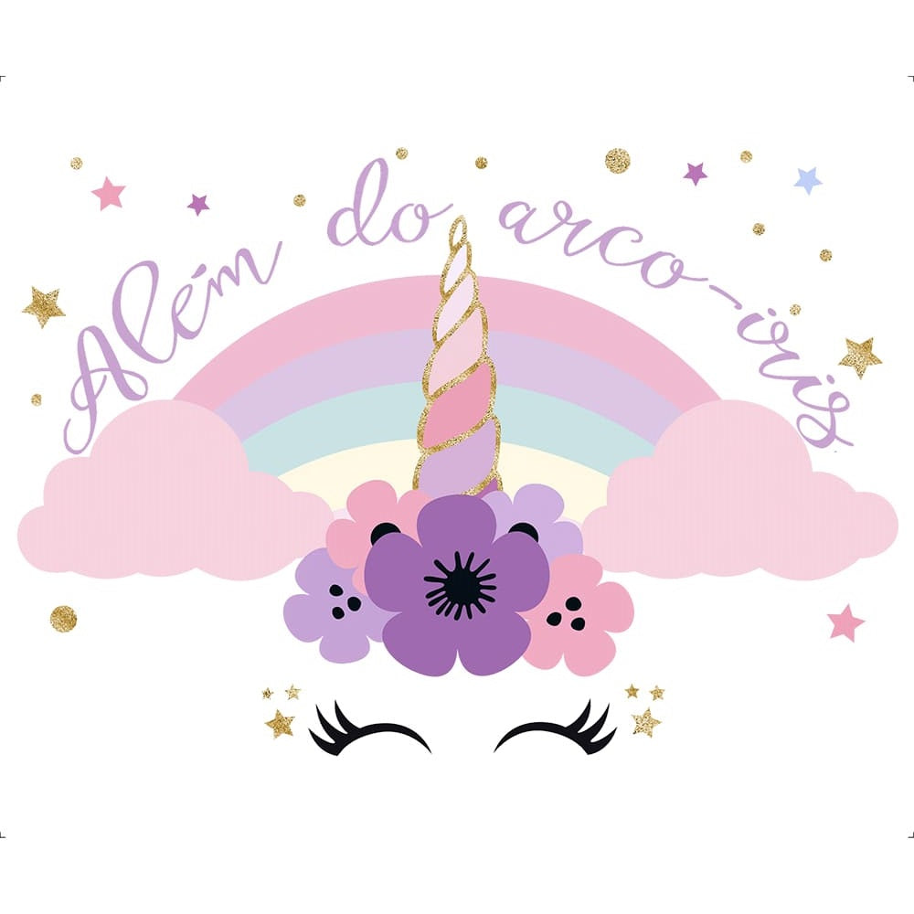 Transfer Têxtil Litoarte 24x20 TTR4-013 Unicórnio - Palácio da Arte