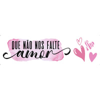 Transfer Têxtil Litoarte 24x7 TTB4-002 Frase Amor - Palácio da Arte