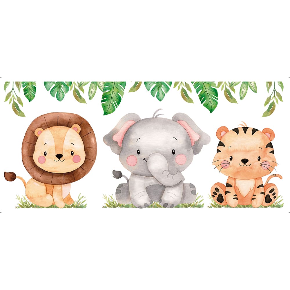 Transfer Têxtil Litoarte 27,5x12 TTB5-005 Safari - Palácio da Arte