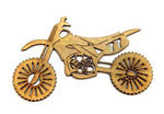 Aplique Moto Cross 12x7,5cm em MDF - Palácio da Arte