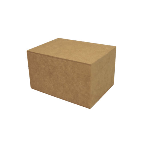 Caixa em MDF com Dobradiça Alta 17x13x10,5cm 4 Divisões - Palácio da Arte